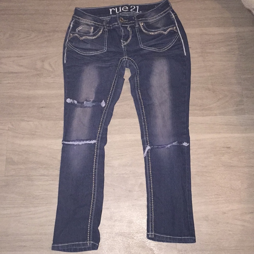 Capri jeans